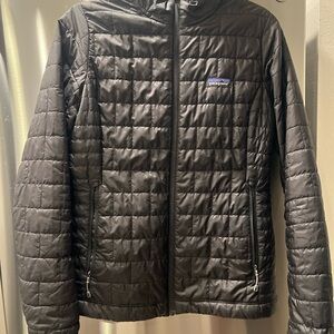 Patagonia Black Nano Puffer Jacket (M)